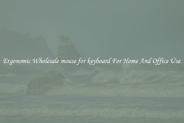 Ergonomic Wholesale mouse for keyboard For Home And Office Use.