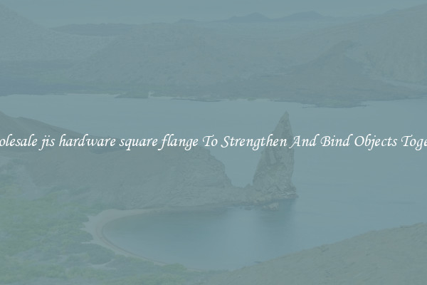 Wholesale jis hardware square flange To Strengthen And Bind Objects Together